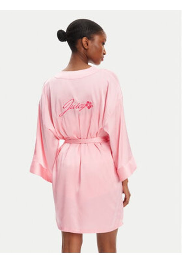 Juicy Couture Szlafrok JCLRB125513 Różowy. Kolor: różowy. Materiał: syntetyk