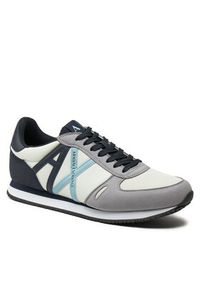 Armani Exchange Sneakersy XUX017 XCC68 S282 Granatowy. Kolor: niebieski