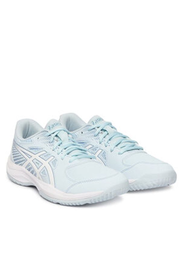 Asics Buty do tenisa Court Slide 4 1042A283 Niebieski. Kolor: niebieski. Materiał: skóra. Sport: tenis