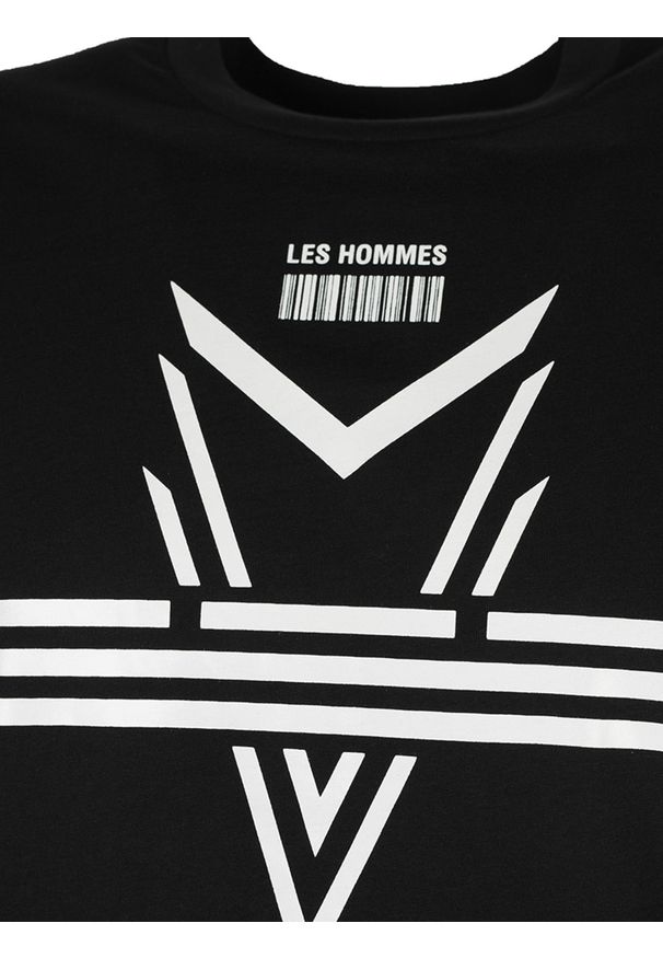Les Hommes T-shirt Darts | LJT204 700P | Darts | Mężczyzna | Czarny. Okazja: na co dzień. Kolor: czarny. Materiał: bawełna. Wzór: nadruk. Styl: casual