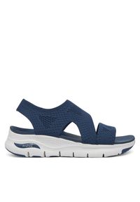 skechers - Sandały Skechers. Kolor: niebieski