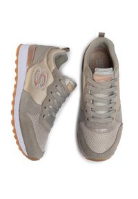 skechers - Skechers Sneakersy Golden Gurl 111/TPE Szary. Kolor: szary. Materiał: materiał #3