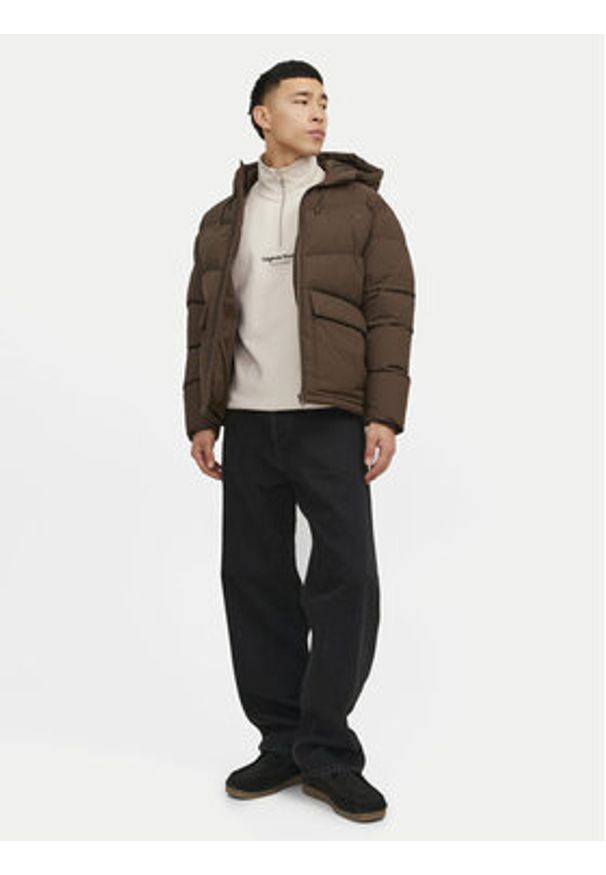 Jack & Jones Bluza Vesterbro 12241777 Beżowy Relaxed Fit. Kolor: beżowy. Materiał: syntetyk, bawełna