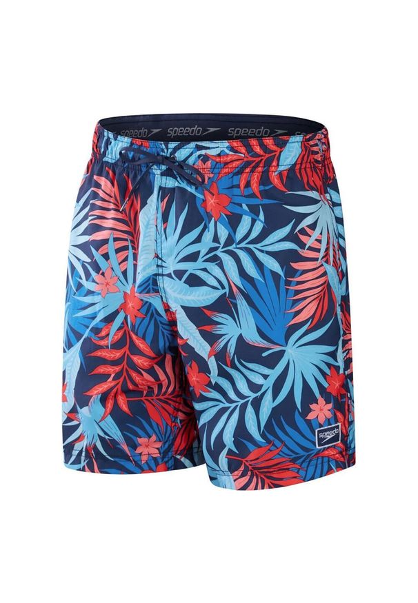 Speedo - Męskie Spodenki Kąpielowe Volley. Kolor: niebieski. Styl: sportowy