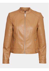 Vero Moda Kurtka z imitacji skóry Love 10300241 Brązowy Regular Fit. Kolor: brązowy. Materiał: skóra #5