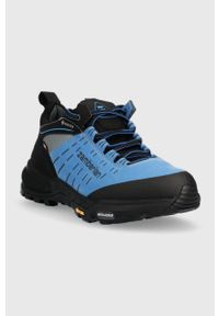 Zamberlan buty Circe GTX Short damskie kolor niebieski ocieplone. Zapięcie: sznurówki. Kolor: niebieski. Materiał: futro, zamsz, guma, mikrofibra. Szerokość cholewki: normalna. Styl: klasyczny #3