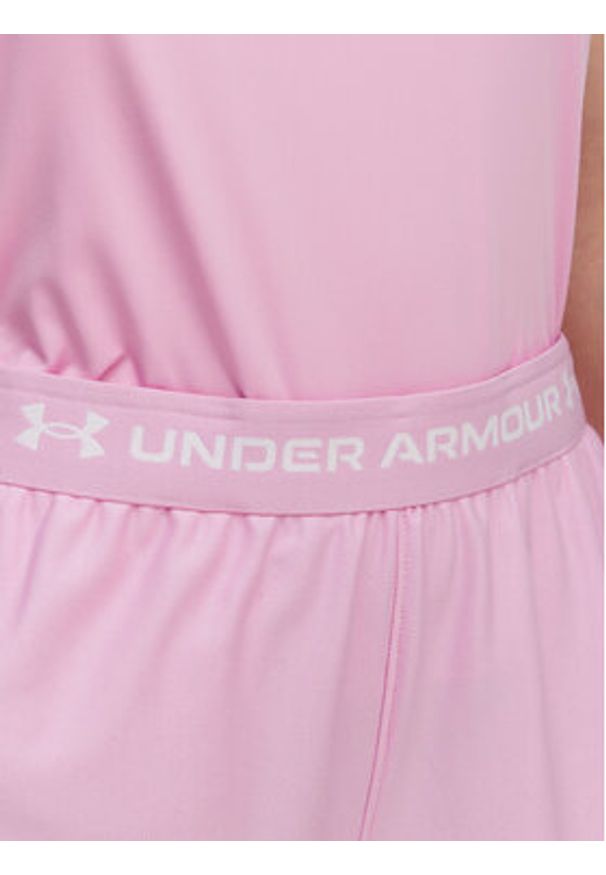 Under Armour Szorty sportowe Tech™ Play Up 1389882 Różowy jasny Regular Fit. Kolor: różowy. Materiał: syntetyk
