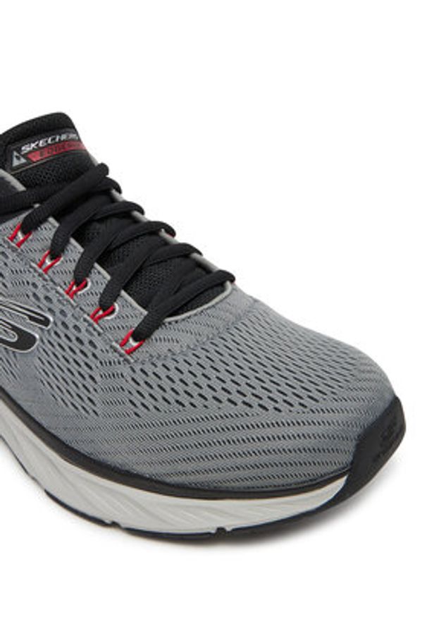 skechers - Skechers Buty do biegania Edgeride-Contention 232843/CCBK Szary. Kolor: szary. Materiał: materiał