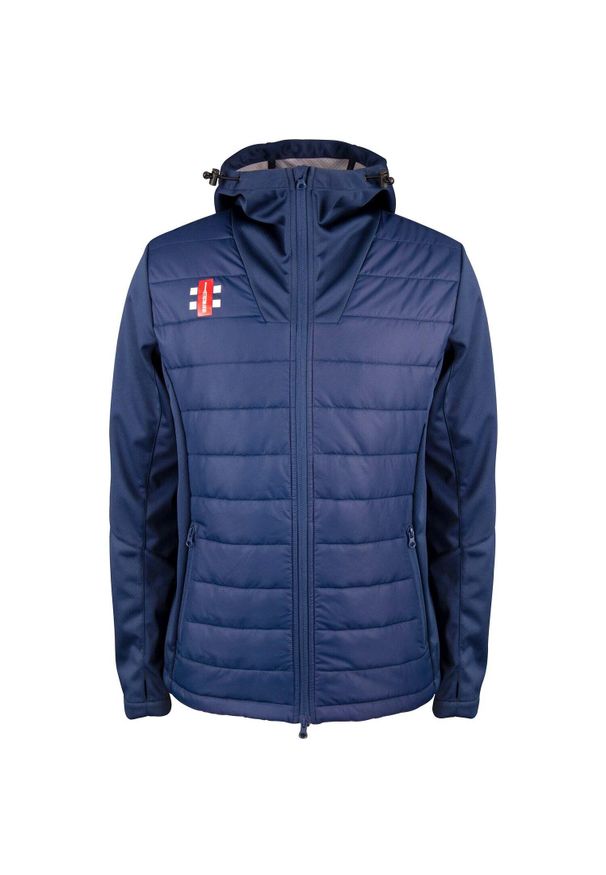 GRAY-NICOLLS - Kurtka z pełnym zamkiem błyskawicznym Gray-Nicolls Pro Performance. Kolor: niebieski. Materiał: puch. Sport: fitness