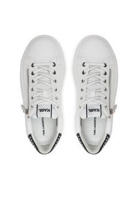Karl Lagerfeld - KARL LAGERFELD Sneakersy KL62527 Biały. Kolor: biały. Materiał: skóra #3