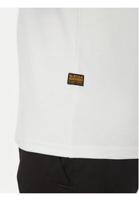G-Star RAW - G-Star Raw T-Shirt G-Script D25150-C812 Biały Regular Fit. Kolor: biały. Materiał: bawełna #5