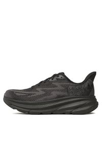 HOKA - Hoka Buty do biegania Clifton 9 1127895 Czarny. Kolor: czarny. Materiał: materiał