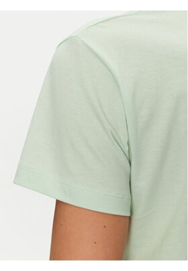 Guess T-Shirt V2YI06 K8HM0 Zielony Regular Fit. Kolor: zielony. Materiał: bawełna