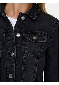 only - ONLY Kurtka jeansowa Wonder 15243147 Czarny Regular Fit. Kolor: czarny. Materiał: bawełna #2