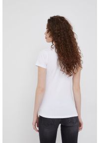 Pepe Jeans t-shirt BELLROSE N damski kolor biały. Okazja: na co dzień. Kolor: biały. Wzór: nadruk. Styl: casual #3