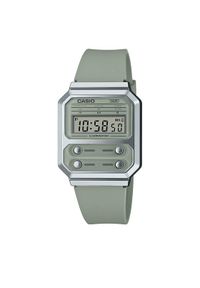 Casio Zegarek A100WEF-3AEF Zielony. Kolor: zielony