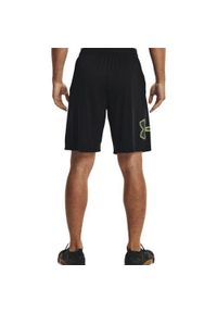 Spodnie sportowe męskie Under Armour Tech Graphic. Kolor: czarny. Materiał: syntetyk, materiał. Długość: krótkie