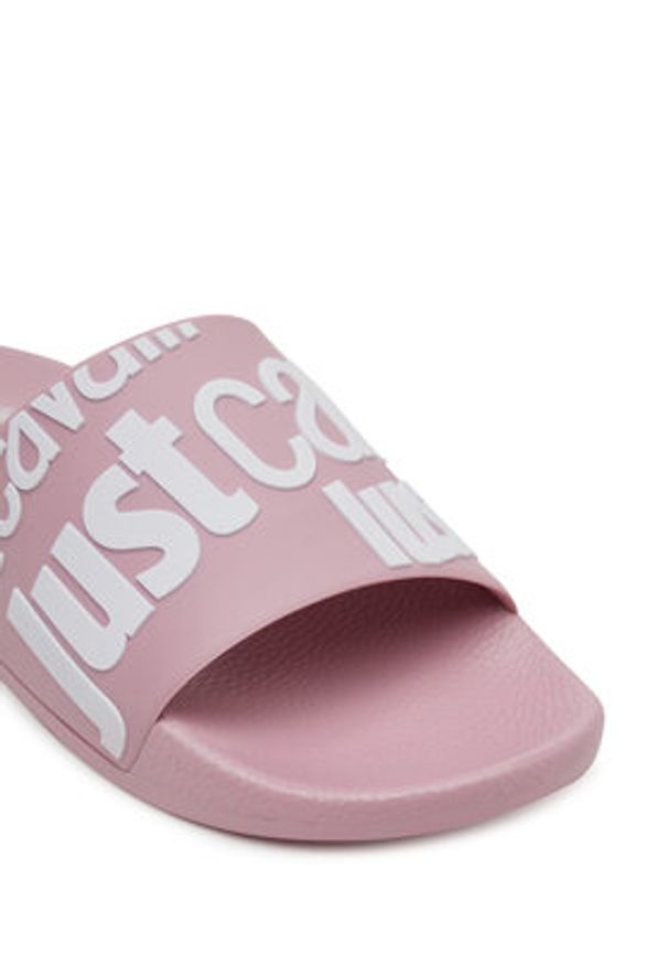 Just Cavalli Klapki 78RA3SZ1 ZS785 Różowy. Kolor: różowy