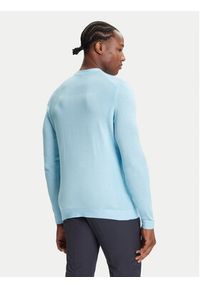 BOSS Sweter K_Momentum 50541944 Błękitny Regular Fit. Kolor: niebieski. Materiał: bawełna #5