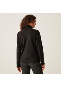 Regatta - Polar roboczy damski Micro Full Zip. Kolor: czarny. Materiał: polar. Sport: turystyka piesza #2