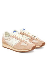 New Balance Sneakersy U471PSC W Beżowy. Kolor: beżowy. Materiał: skóra, zamsz #4