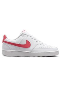 Buty do chodzenia damskie Nike Court Vision LO NN. Zapięcie: sznurówki. Kolor: biały. Materiał: materiał, tkanina, syntetyk. Szerokość cholewki: normalna. Model: Nike Court. Sport: turystyka piesza
