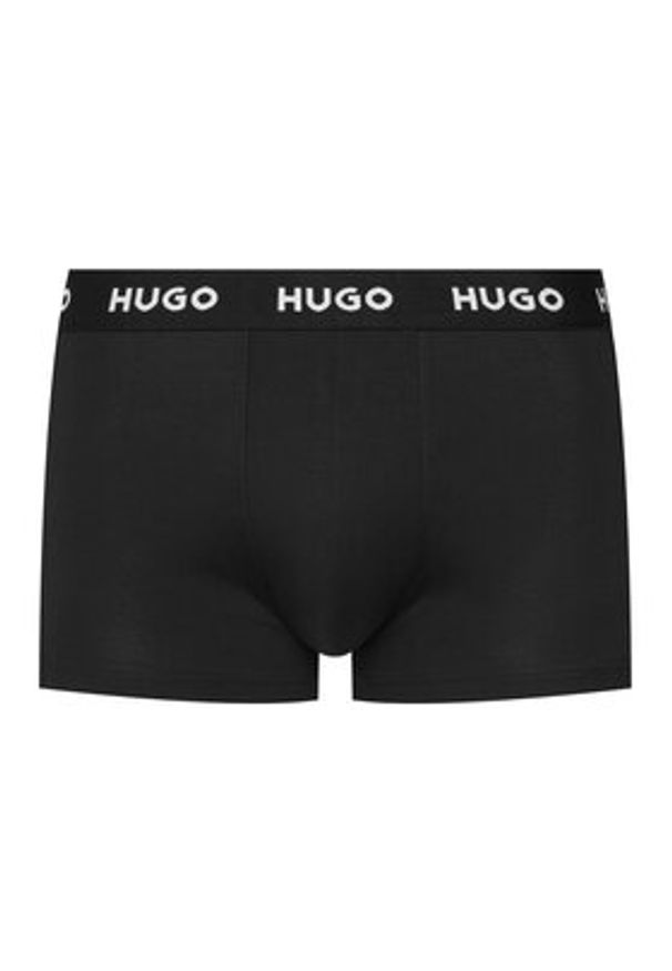Hugo - HUGO Komplet 3 par bokserek Trunk Triplet Pack 50532611 Szary. Kolor: szary. Materiał: bawełna