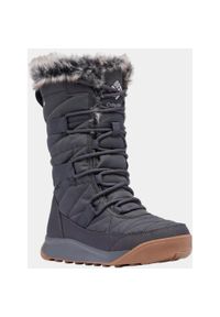 columbia - Moonboots Damskie Columbia Minx IV. Kolor: szary. Materiał: materiał. Szerokość cholewki: normalna. Sezon: zima. Styl: sportowy, klasyczny, elegancki #1