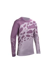 Koszulka rowerowa LEATT Jersey MTB Gravity 3.0. Kolor: fioletowy. Materiał: jersey. Sport: kolarstwo