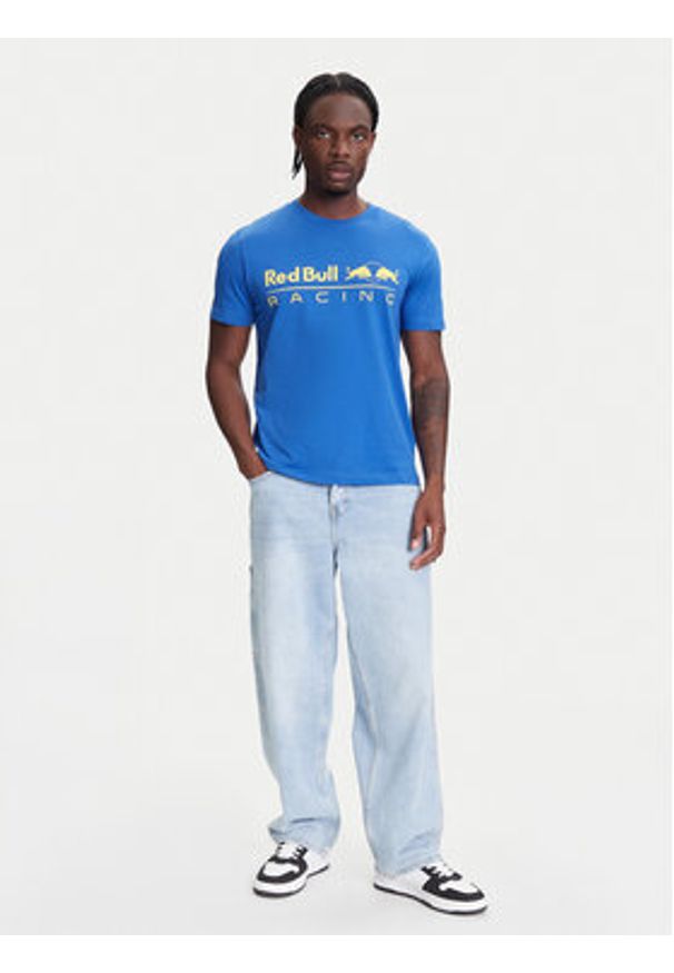 Pepe Jeans T-Shirt Red Bull Racing Logo RM500016 Niebieski Regular Fit. Kolor: niebieski. Materiał: bawełna