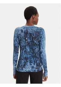 Desigual Kardigan Kassidy 25WWJF12 Niebieski Regular Fit. Kolor: niebieski. Materiał: wiskoza #5