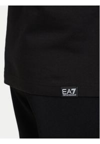 EA7 Emporio Armani T-Shirt 7M002131 AF12957 UC001 Czarny Regular Fit. Kolor: czarny. Materiał: bawełna #2