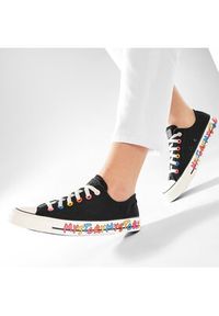 Converse Trampki Ctas Ox 170295C Czarny. Kolor: czarny. Materiał: materiał #7