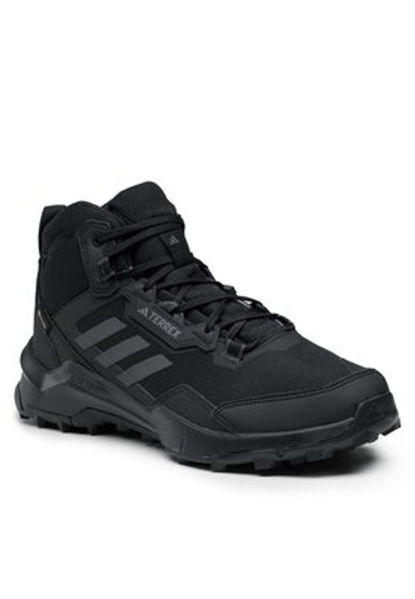 Adidas - adidas Trekkingi Terrex AX4 Mid GORE-TEX Hiking Shoes HP7401 Czarny. Kolor: czarny. Materiał: materiał. Technologia: Gore-Tex. Model: Adidas Terrex. Sport: turystyka piesza