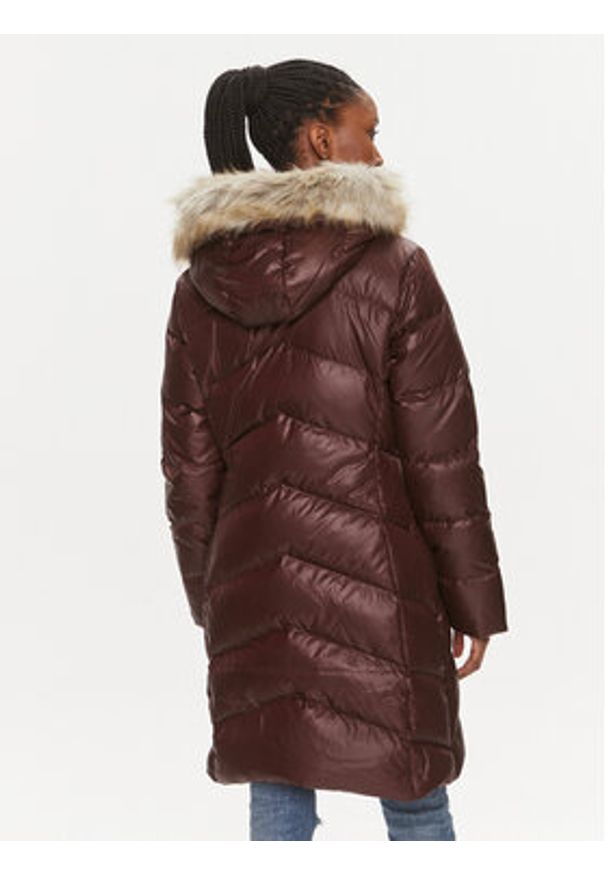 Calvin Klein Kurtka puchowa K20K207071 Brązowy Regular Fit. Kolor: brązowy. Materiał: syntetyk