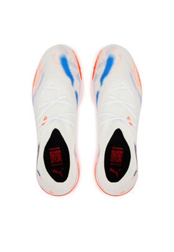 Puma Buty do piłki nożnej Future 8 Match Tt 108597 01 Biały. Kolor: biały. Materiał: materiał