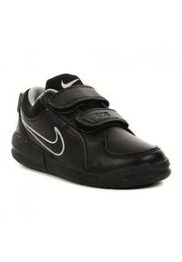 Buty Nike Pico 4 Jr 454500-001 czarne. Zapięcie: rzepy. Kolor: czarny. Materiał: materiał, skóra, guma. Szerokość cholewki: normalna #4