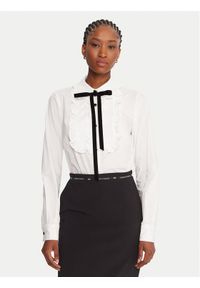 Luisa Spagnoli Koszula Luli 542457 Biały Regular Fit. Kolor: biały. Materiał: bawełna