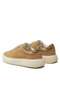 BOSS Sneakersy Amber Tenn 50536263 Beżowy. Kolor: beżowy. Materiał: zamsz, skóra #4