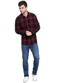 Mustang - KOSZULA MUSTANG Clemens KC Flannel Check DD 11 1008689 11503. Kolor: czerwony