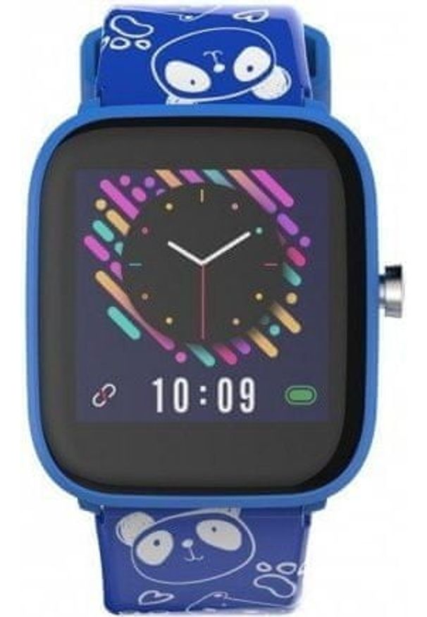 Vivax smartwatch LifeFit HERO kids, niebieski. Rodzaj zegarka: smartwatch. Kolor: niebieski. Styl: sportowy