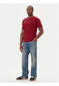 Pepe Jeans T-Shirt Eggo N PM509979 Czerwony Regular Fit. Kolor: czerwony. Materiał: bawełna #5