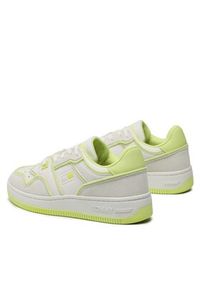 Tommy Jeans Sneakersy Decon Basket Low Cut EN0EN02084 Biały. Kolor: biały. Materiał: zamsz, skóra #4