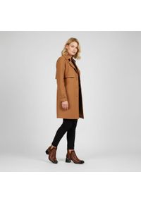 Brązowe Botki Armodo Modne Obuwie Damskie. Okazja: na co dzień. Kolor: brązowy. Materiał: skóra, materiał, jeans, lakier. Obcas: na obcasie. Styl: elegancki, casual. Wysokość obcasa: średni #5