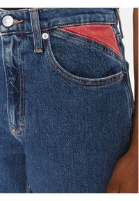 Tommy Jeans Jeansy Flag DW0DW18572 Niebieski Mom Fit. Kolor: niebieski #5
