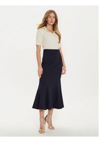 Rinascimento Spódnica midi CFC0121278003 Czarny Regular Fit. Kolor: czarny. Materiał: syntetyk, wiskoza