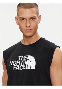 The North Face Tank top Easy NF0A87R2 Czarny Regular Fit. Kolor: czarny. Materiał: bawełna #5