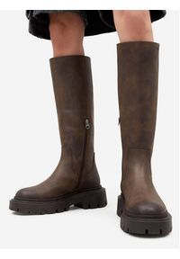 G-Star RAW - G-Star Raw Kozaki CEO-WI34-JOSIA-01 Brązowy. Kolor: brązowy. Materiał: skóra #8