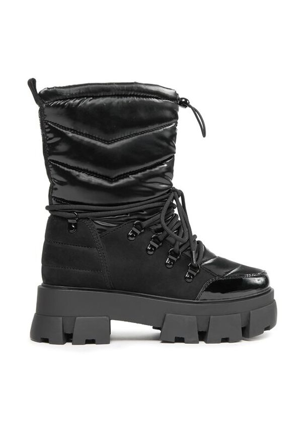 Aldo Botki Nordica 13672375 Czarny. Kolor: czarny. Materiał: materiał