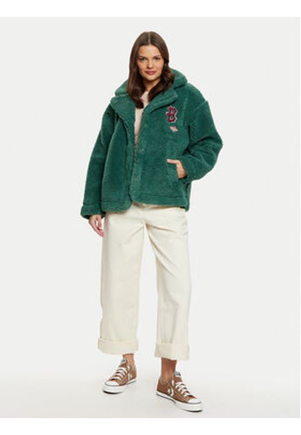 Billabong Kurtka przejściowa Autumn Holidays EBJJK00153 Zielony Oversize. Kolor: zielony. Materiał: syntetyk